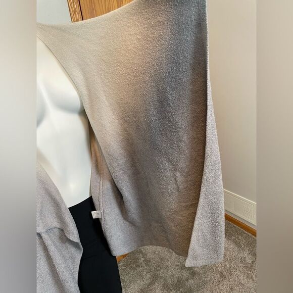 BAREFOOT DREAMS- Bamboo Chic Lite Long Ombré Cardigan Sweater L / XL - Picture 6 of 8